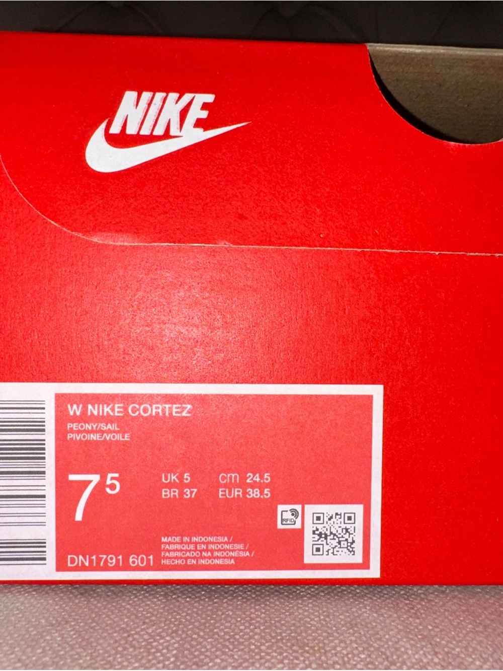 Pink Nike Cortez Sneakers - Picture 6 of 6